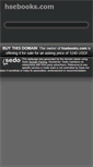 Mobile Screenshot of hsebooks.com